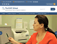 Tablet Screenshot of edpschool.edu